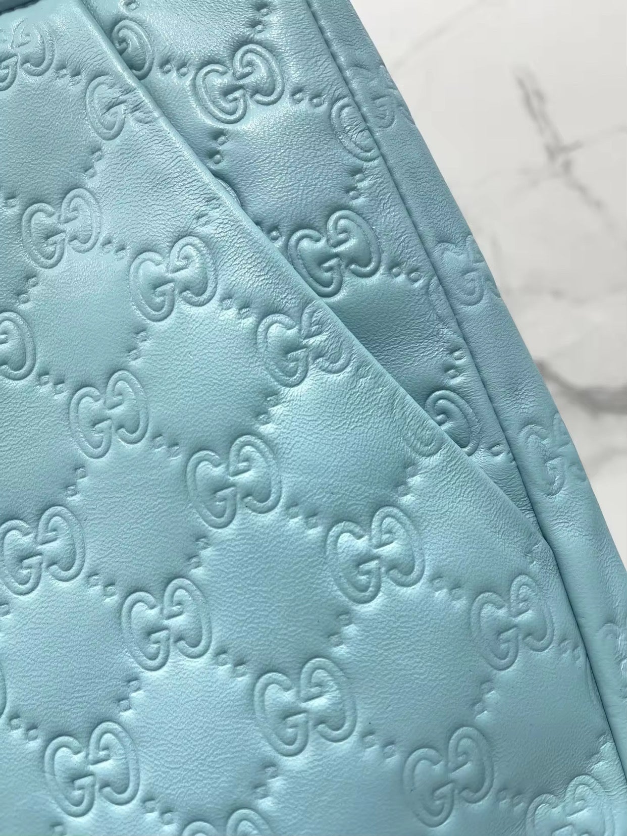Blue Leather Set