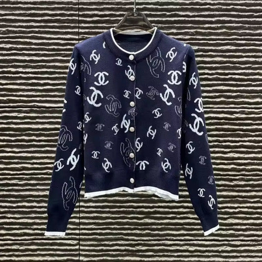 Round Neck Cardigan