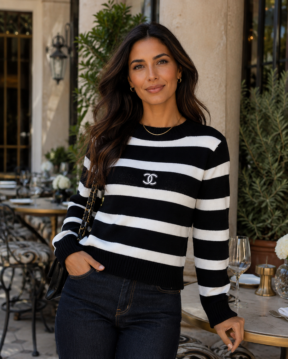 The Camille Stripe Knit