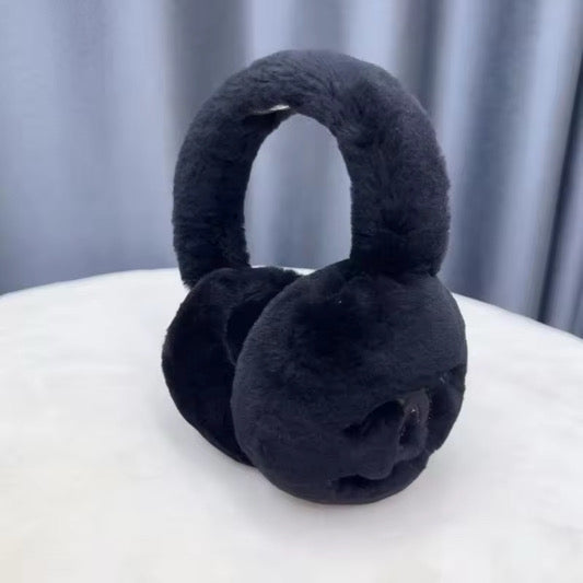 Fuzzy ear muffs