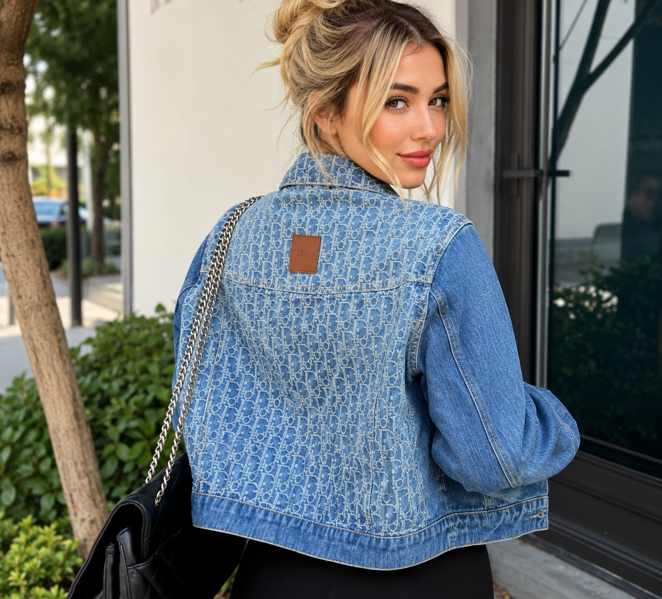 The Monogram Denim Jacket