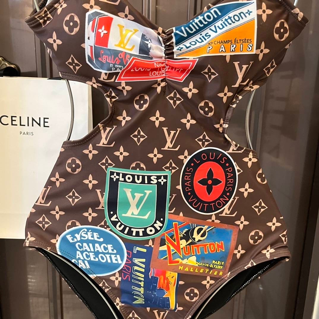 Brown Monokini