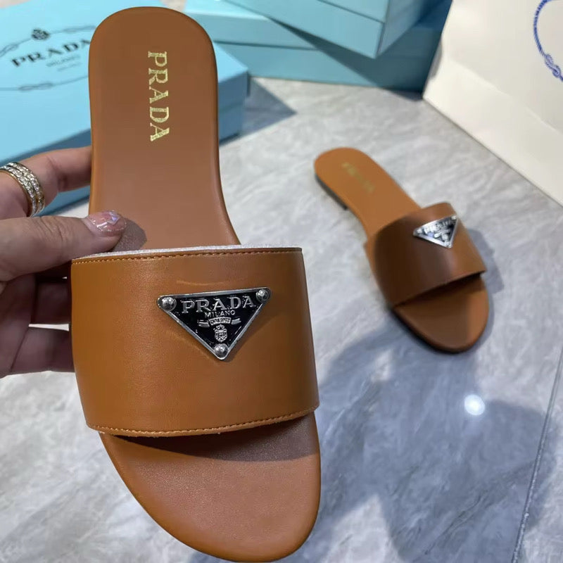 Flat Leather Sandals