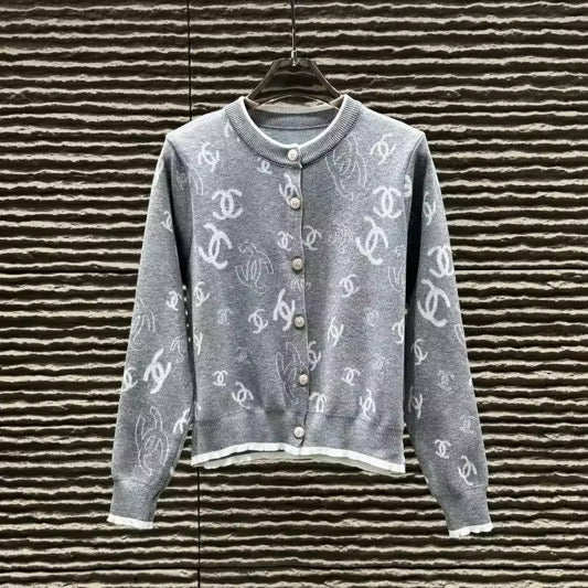 Round Neck Cardigan