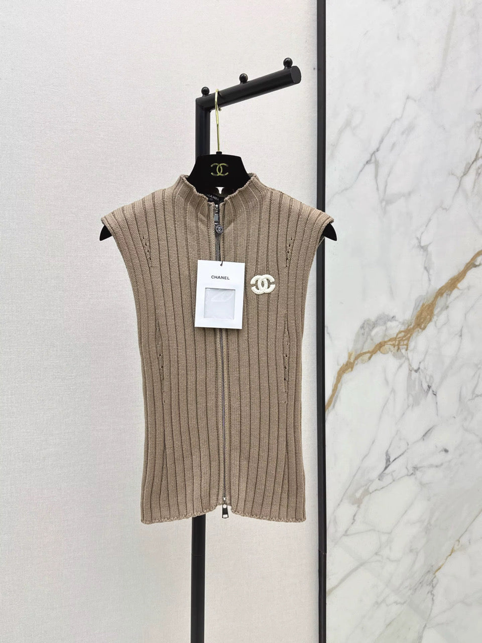 The Fifth Avenue Zip Knit