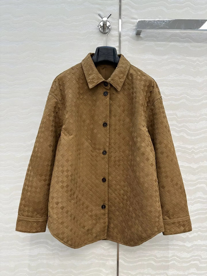 High End Braided Button up