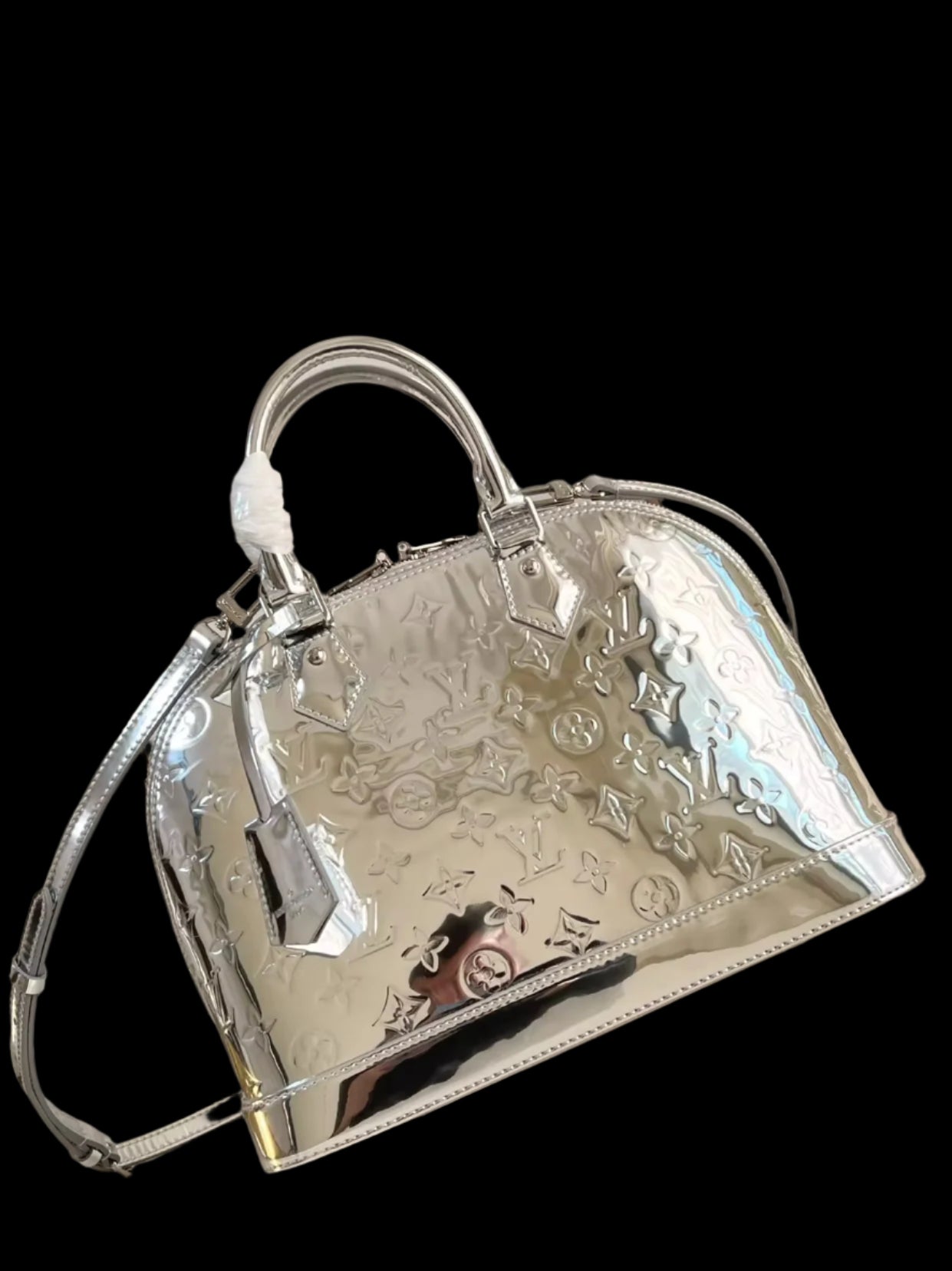 Medium Silver Purse