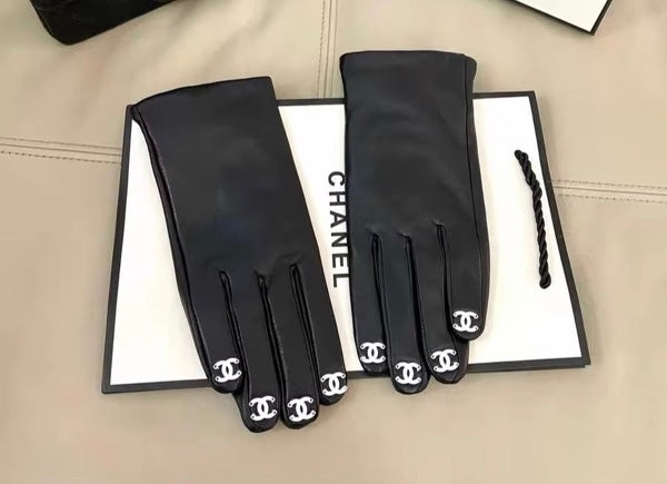 Leather gloves with Box