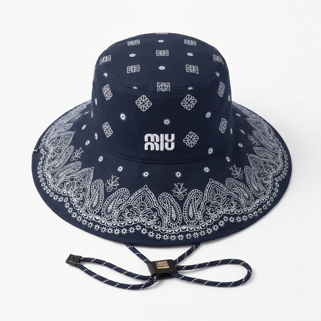 Bucket Hat with drawstring