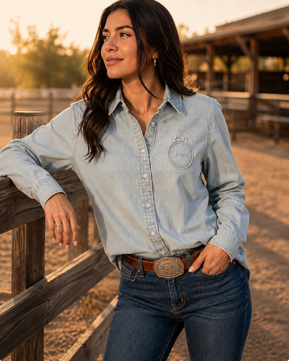 The Parisian Denim Shirt