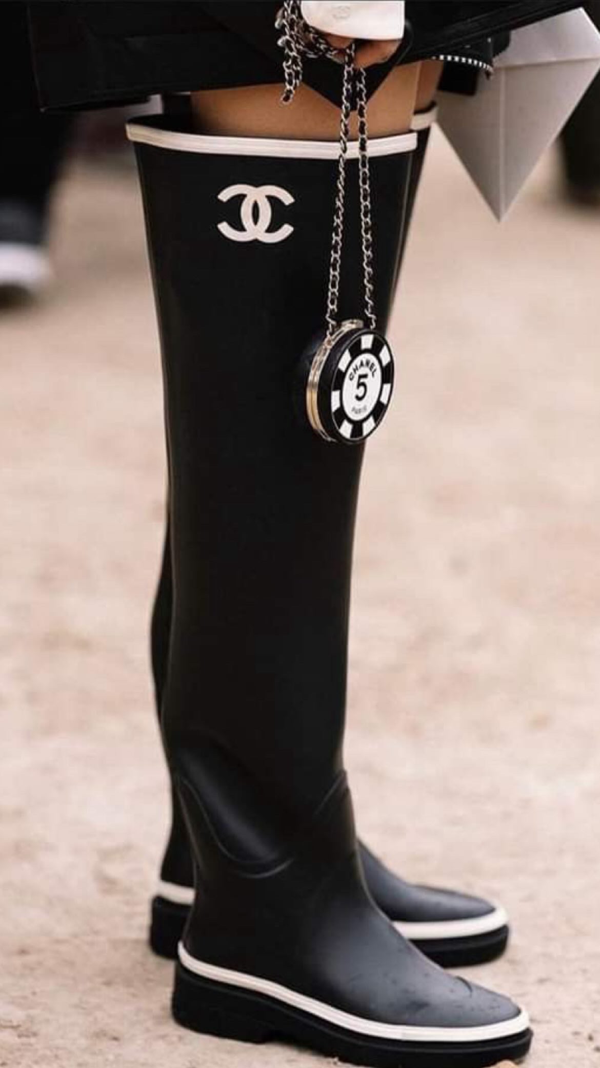 Over the Knee Rain boots (LOW STOCK)