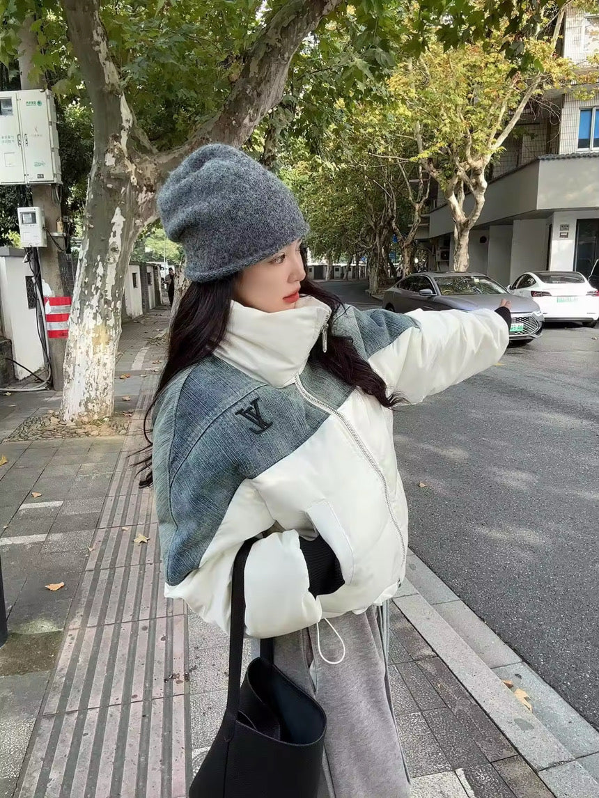 Denim Puffer