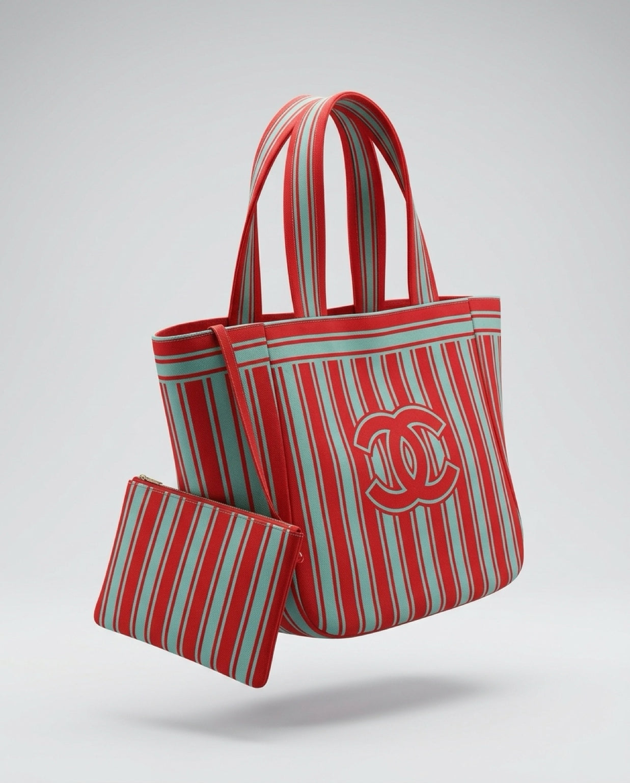 Beach Bag with Wallet