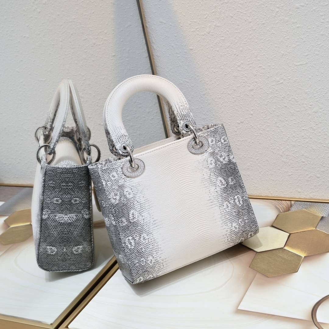 Upscale top handle bag