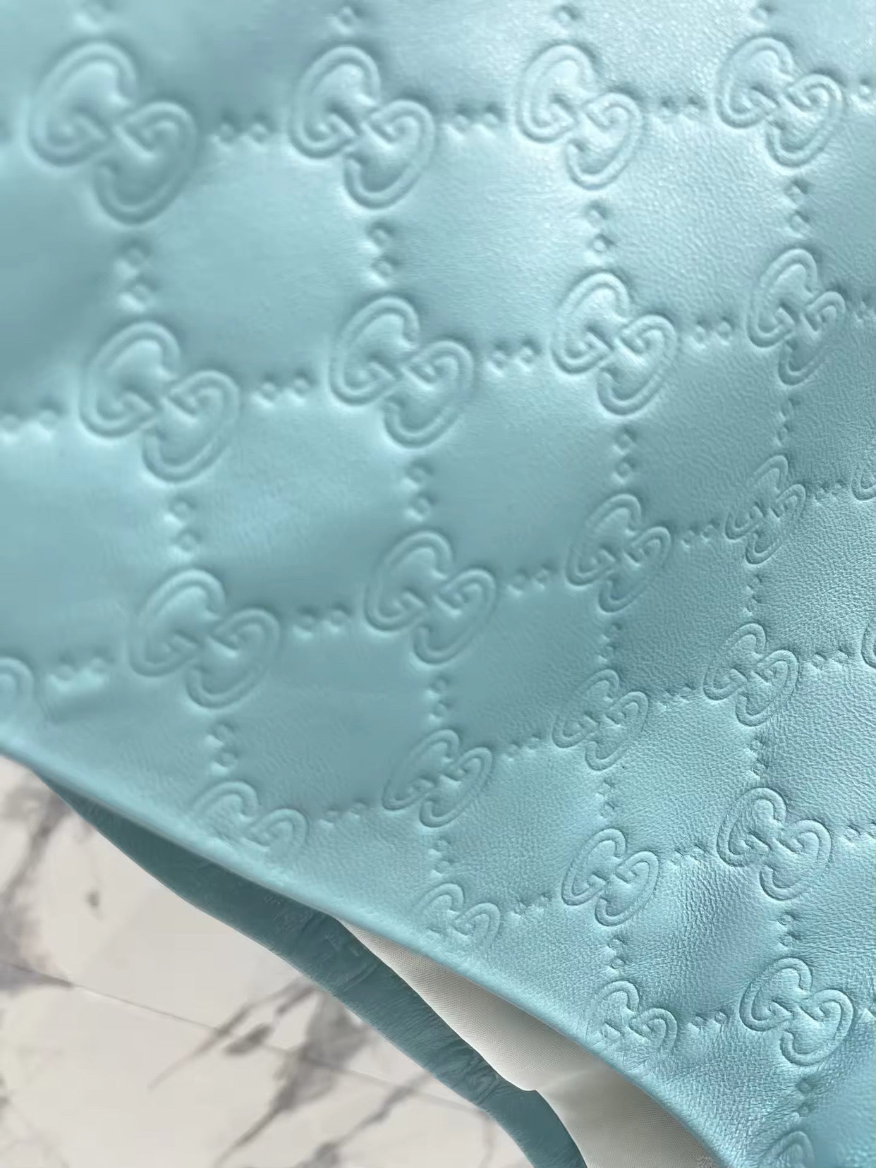 Blue Leather Set