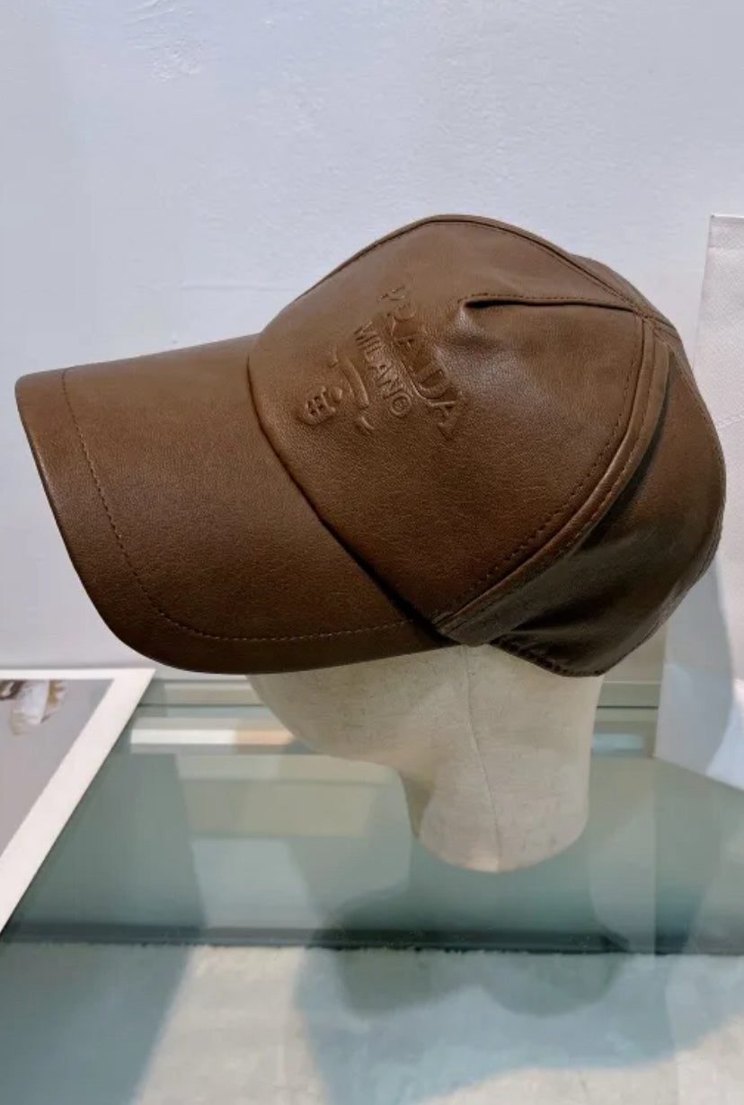 Leather Cap