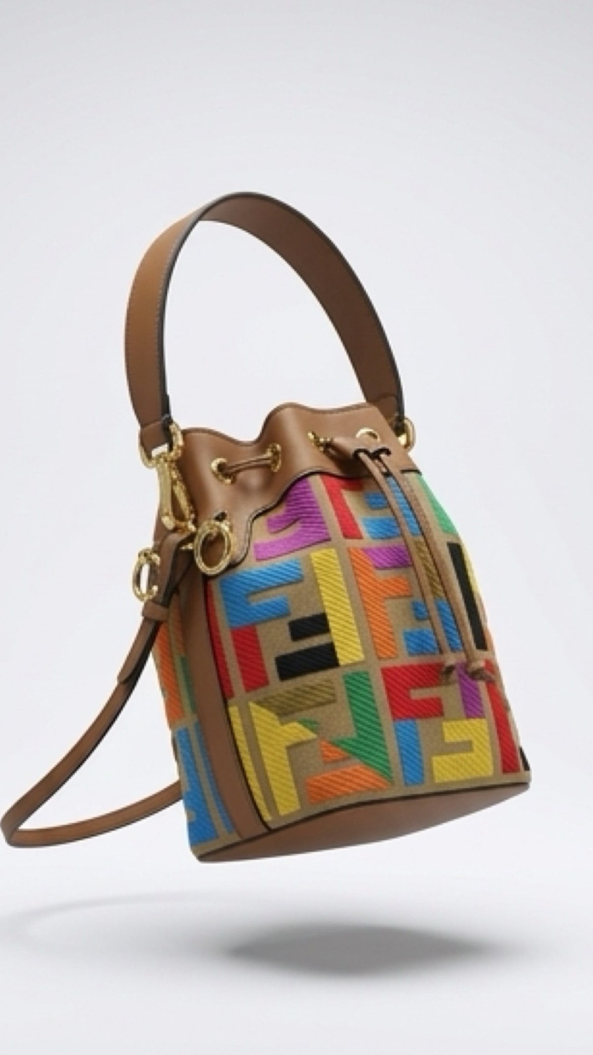 Multi color top handle purse
