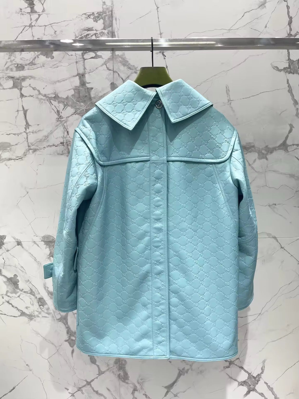 Blue Leather Set