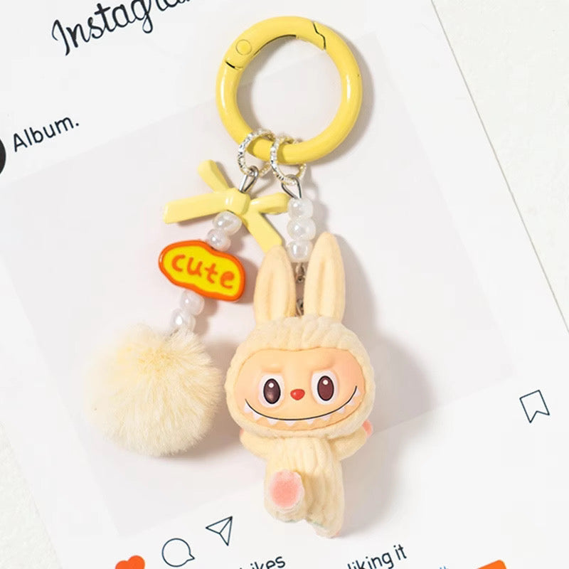 Monster Yoga keychain