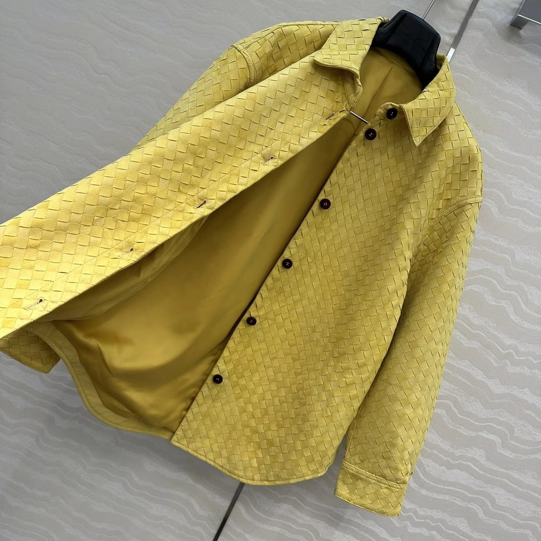 High End Braided Button up