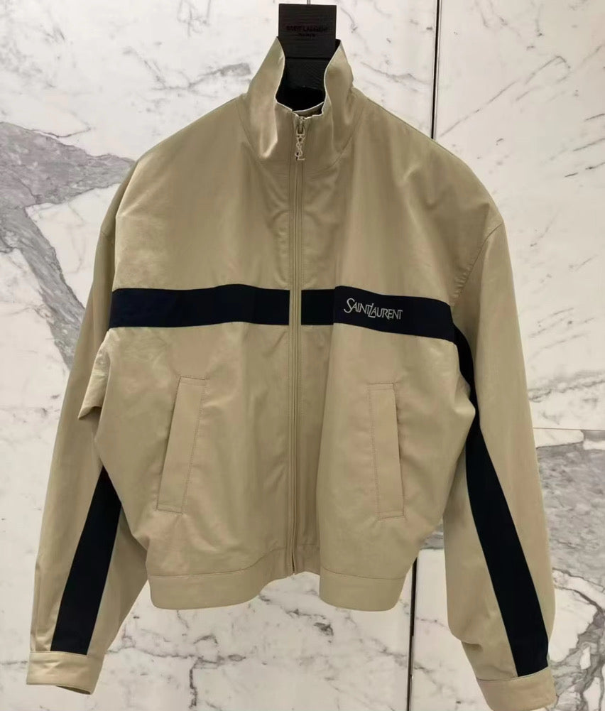 Taupe Zip Up