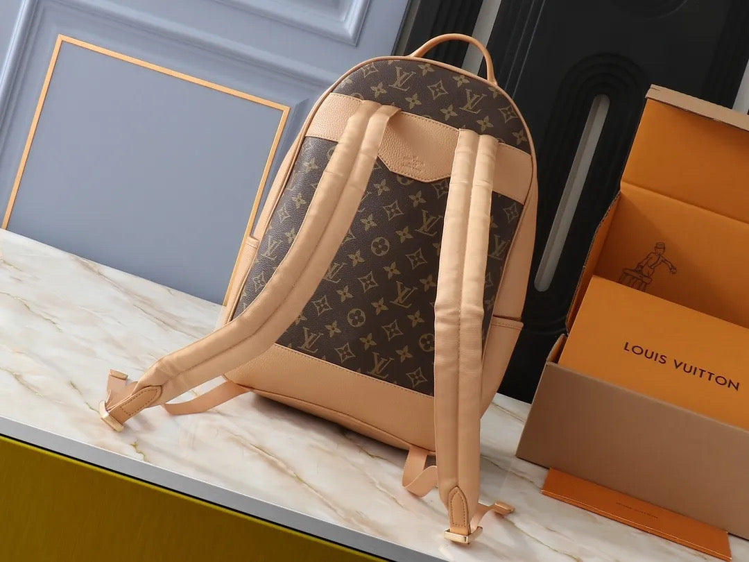 Mid Size Leather Backpack