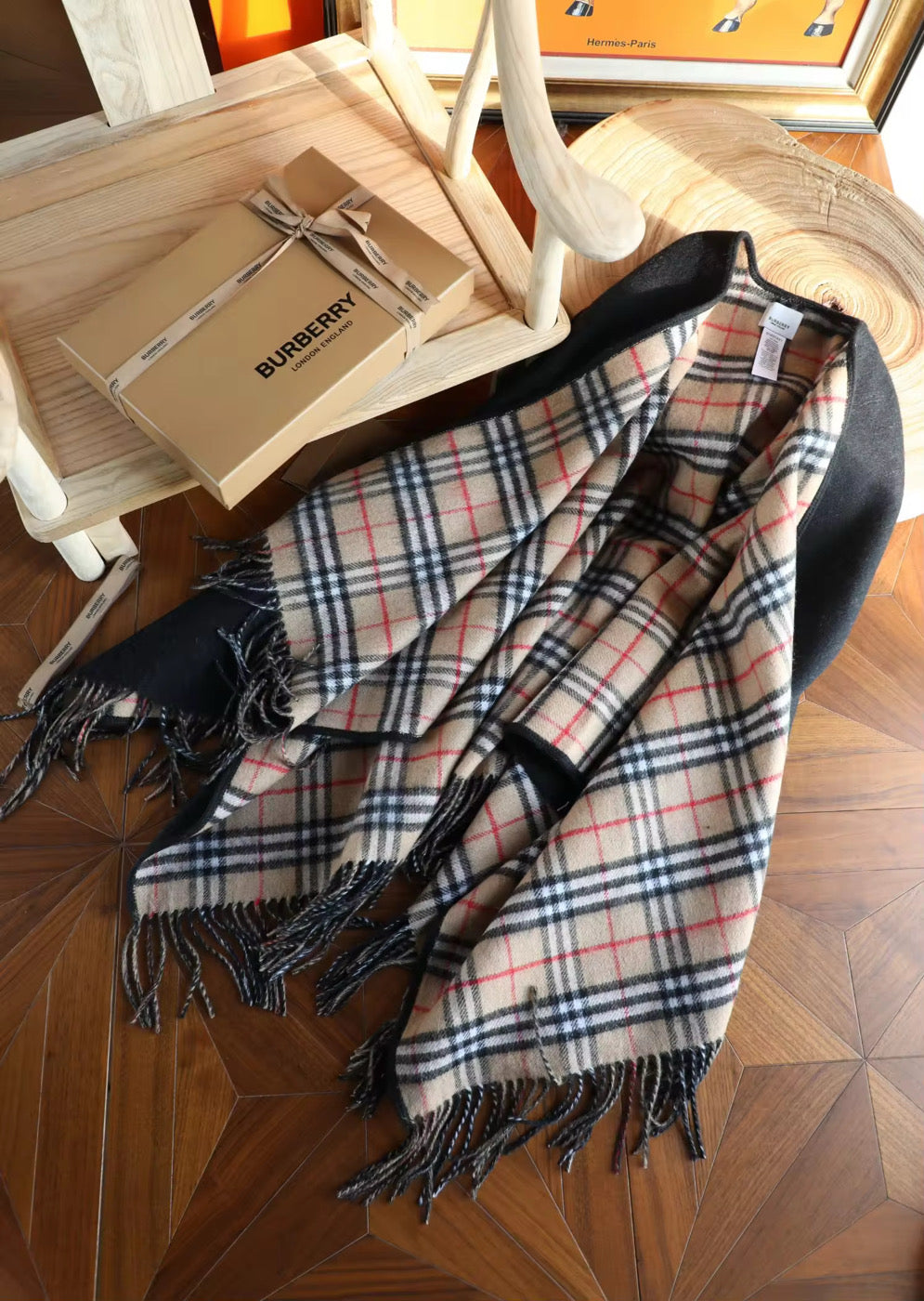 Oversized body shawl