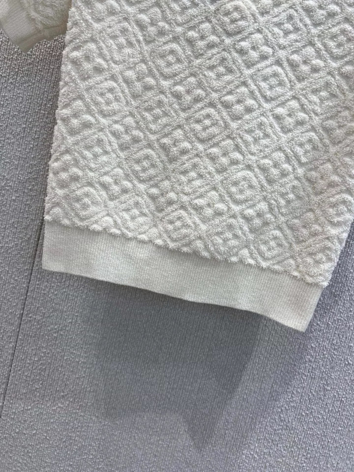 Cream luxury Top