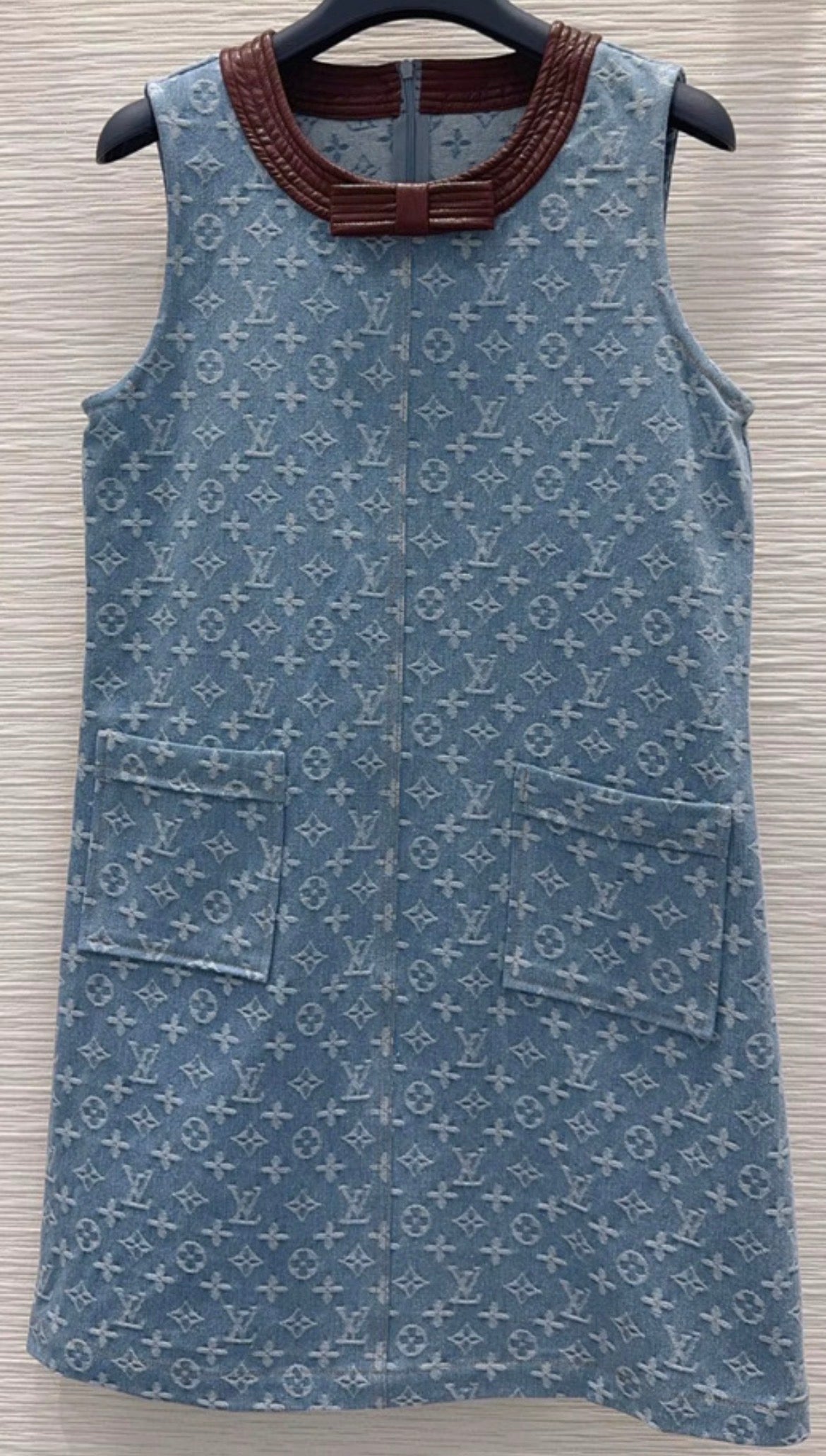 The Uptown Denim Shift Dress