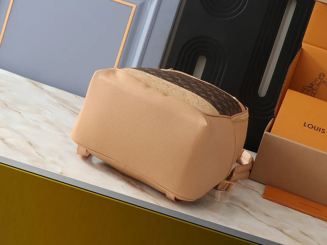 Mid Size Leather Backpack