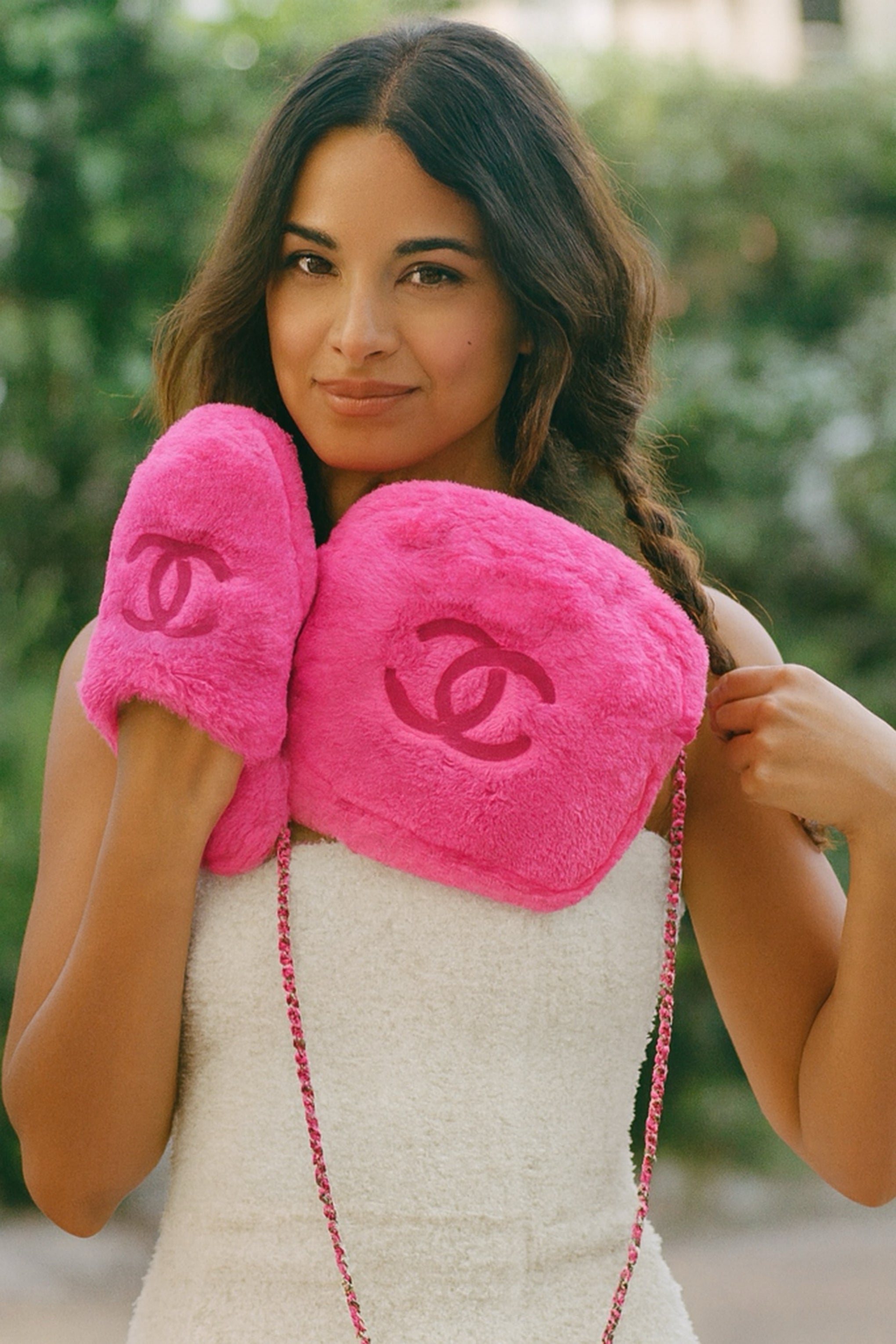 Fuzzy Bag & Slippers (ADDITIONAL DISCOUNT)