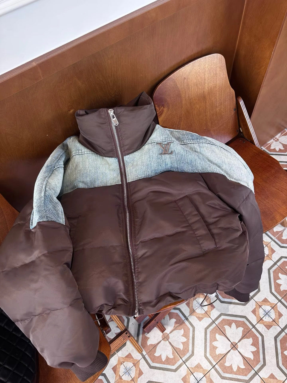 Denim Puffer