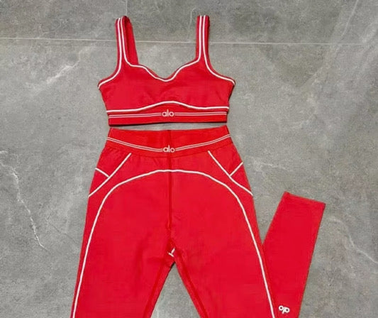 Red High Waisted Set (1,000+ SOLD)