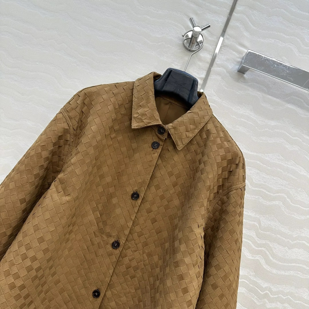 High End Braided Button up