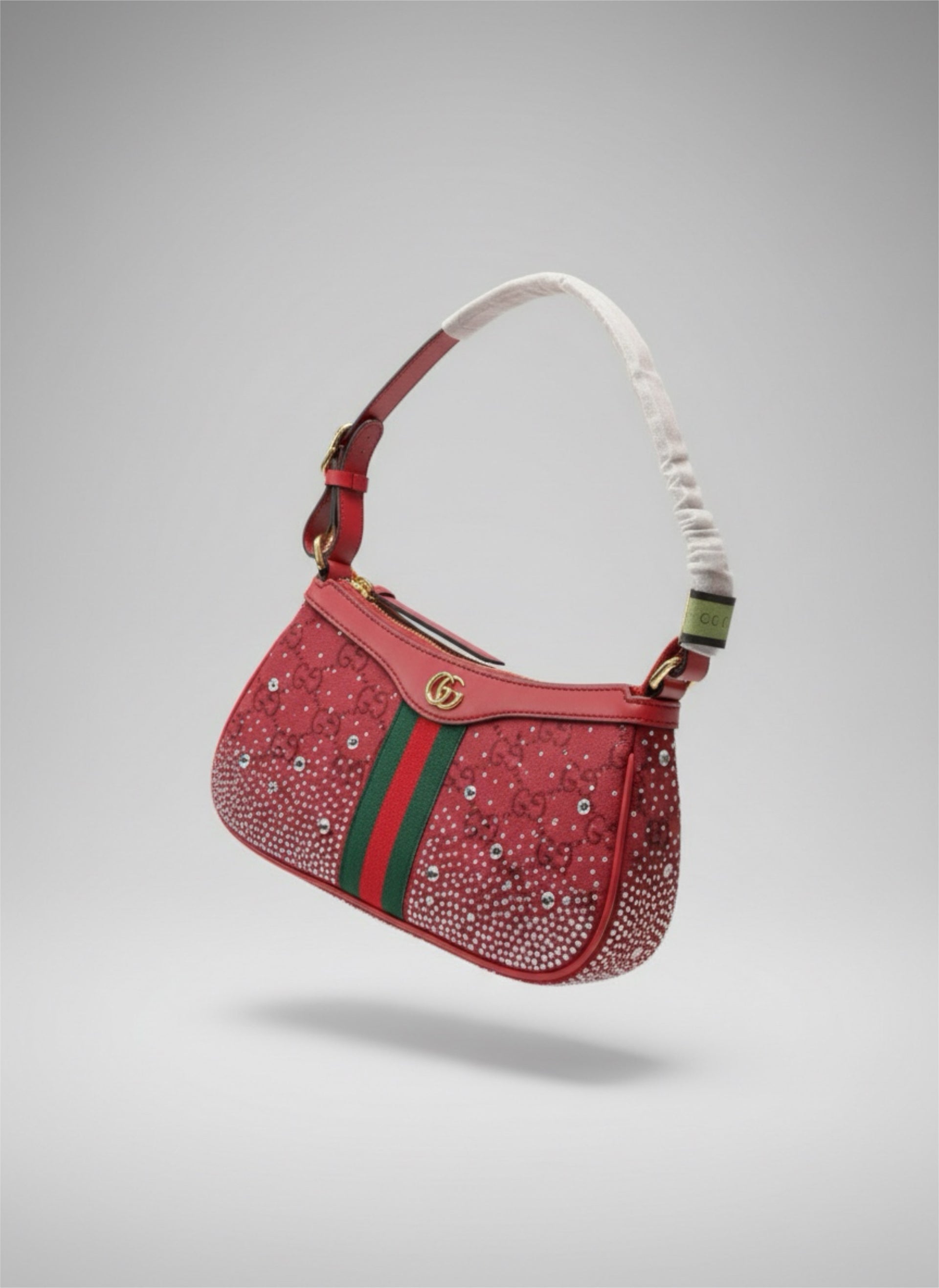 Bedazzled Red Bag