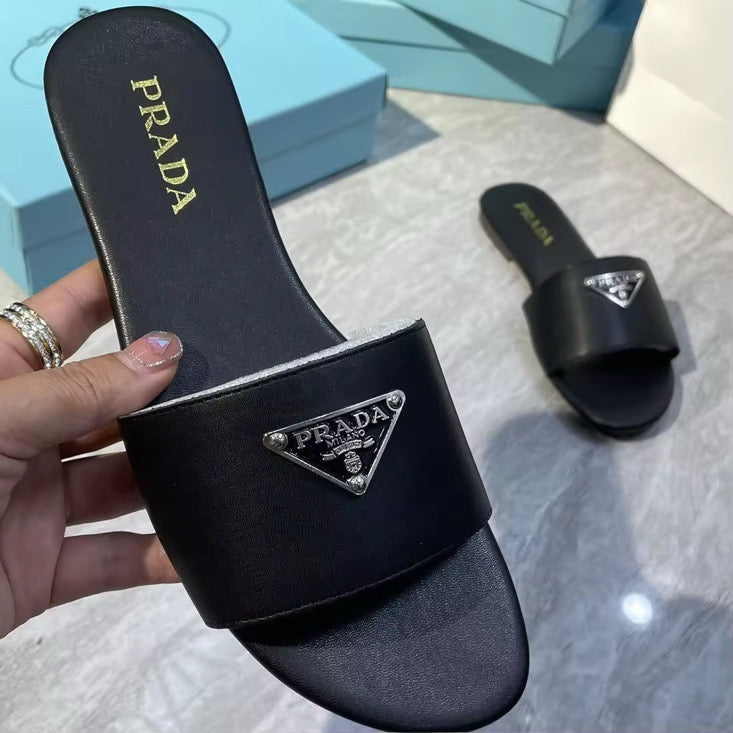 Flat Leather Sandals