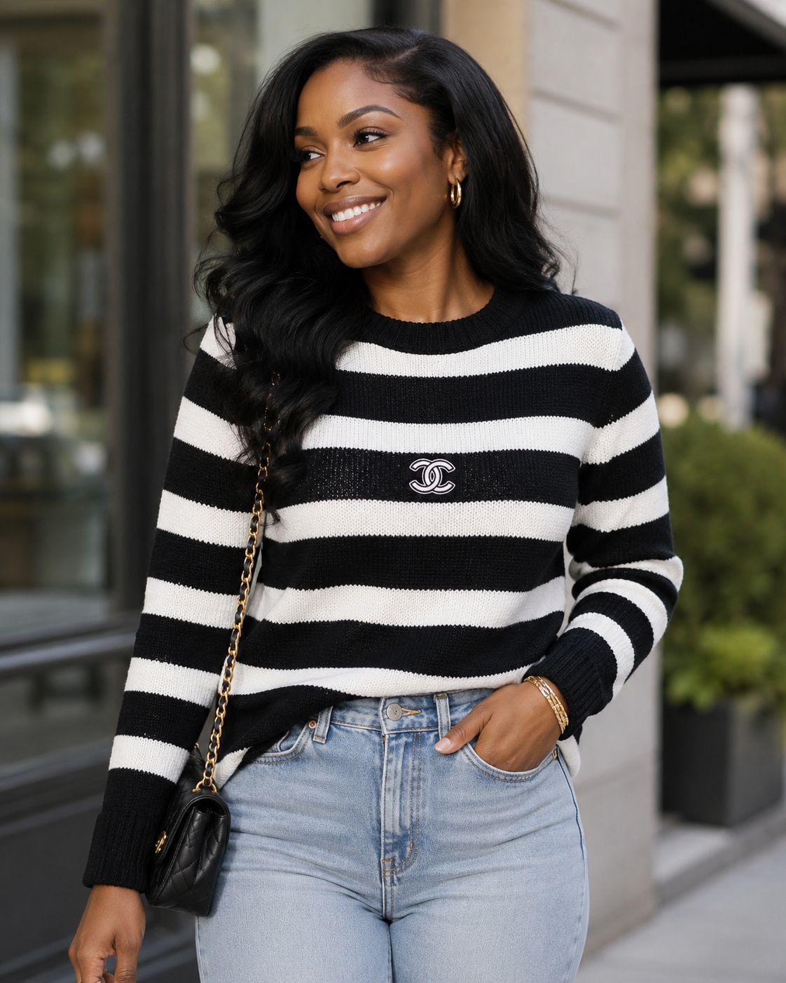 The Camille Stripe Knit