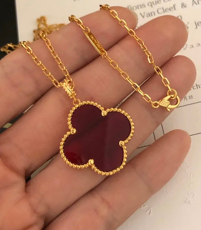 Adjustable gold finish necklace