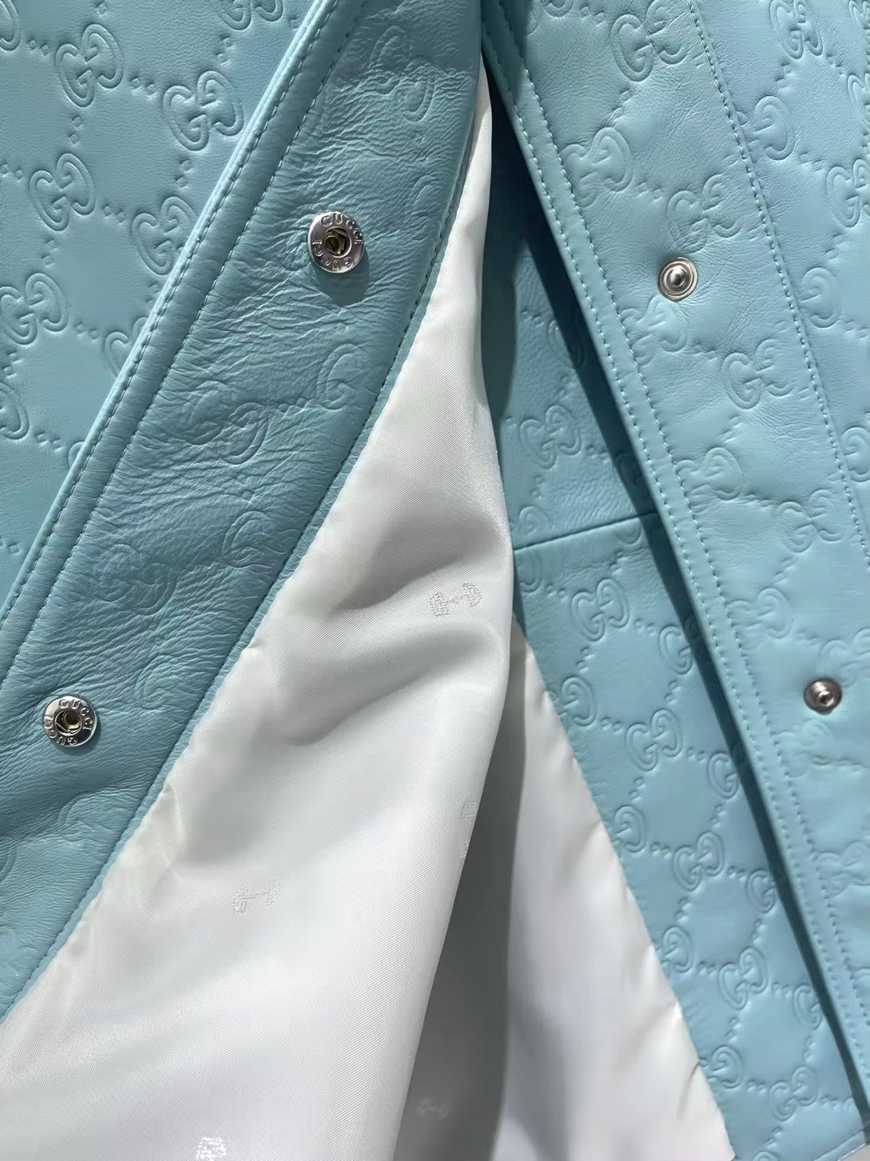 Blue Leather Set
