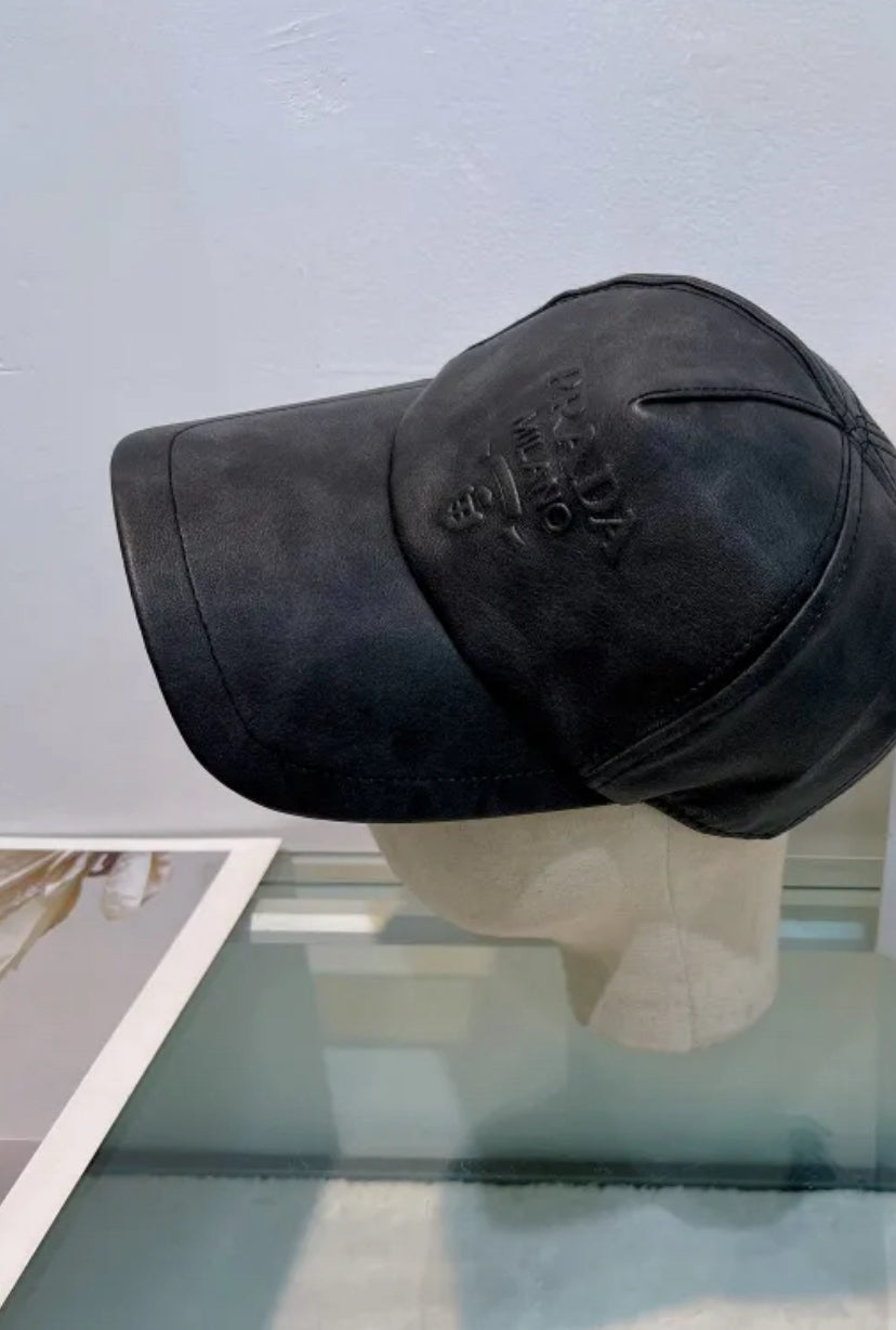 Leather Cap