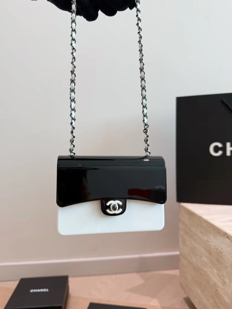 Square Purse with chain (FINAL PRICE)