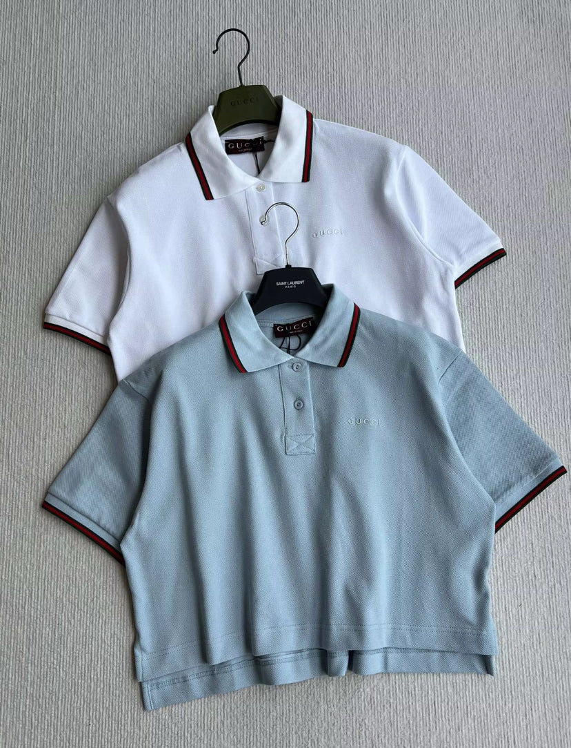 Crop Collar Top