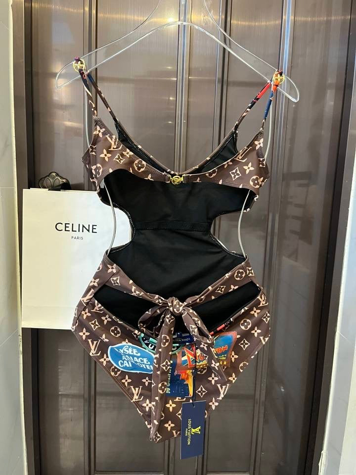 Brown Monokini