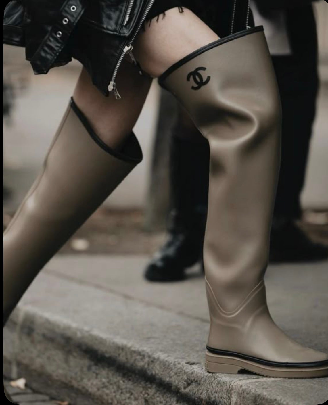 Over the Knee Rain boots (LOW STOCK)