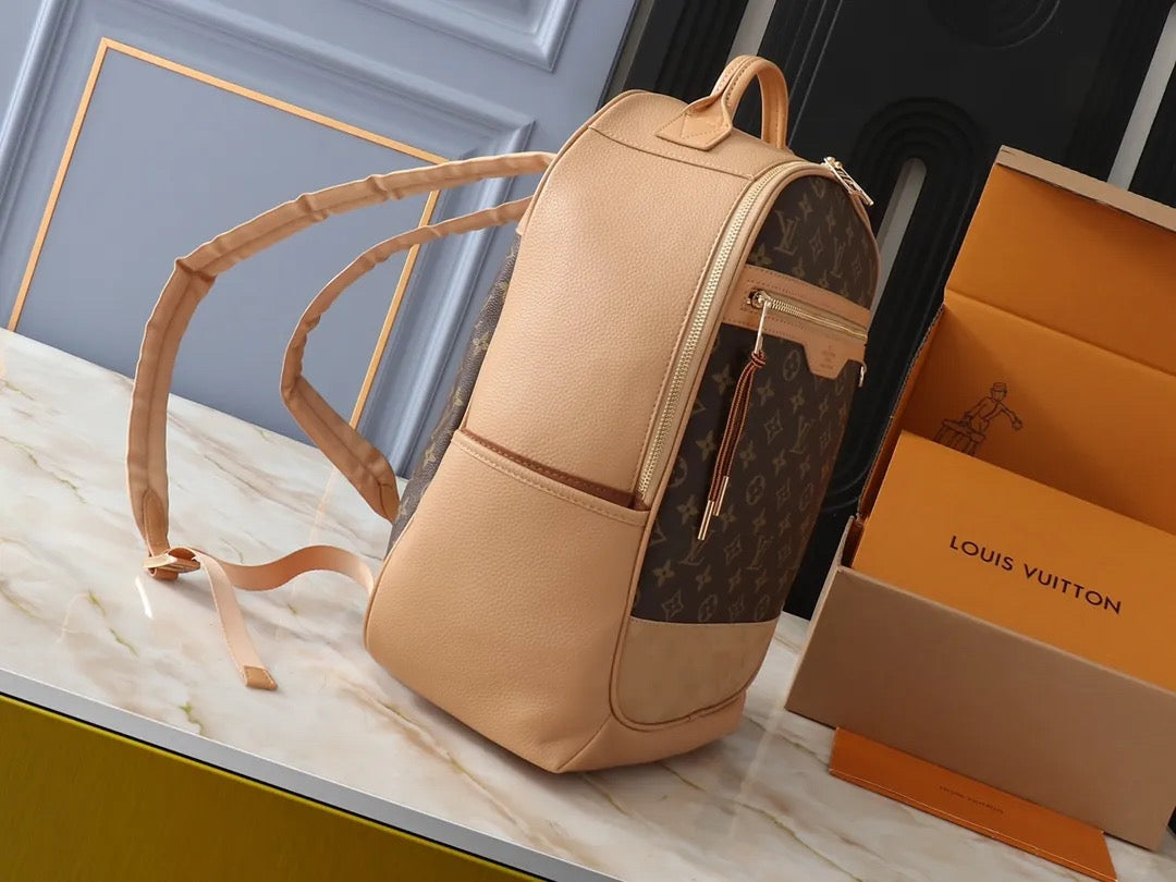 Mid Size Leather Backpack