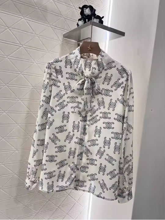 Elegant Button Up Top