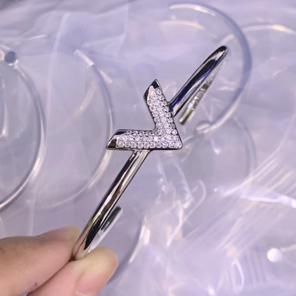 Gold or Silver Bedazzled cuff