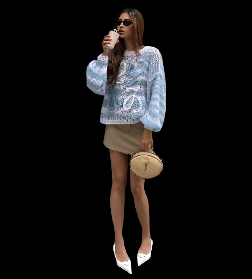 Sheer light Sweater