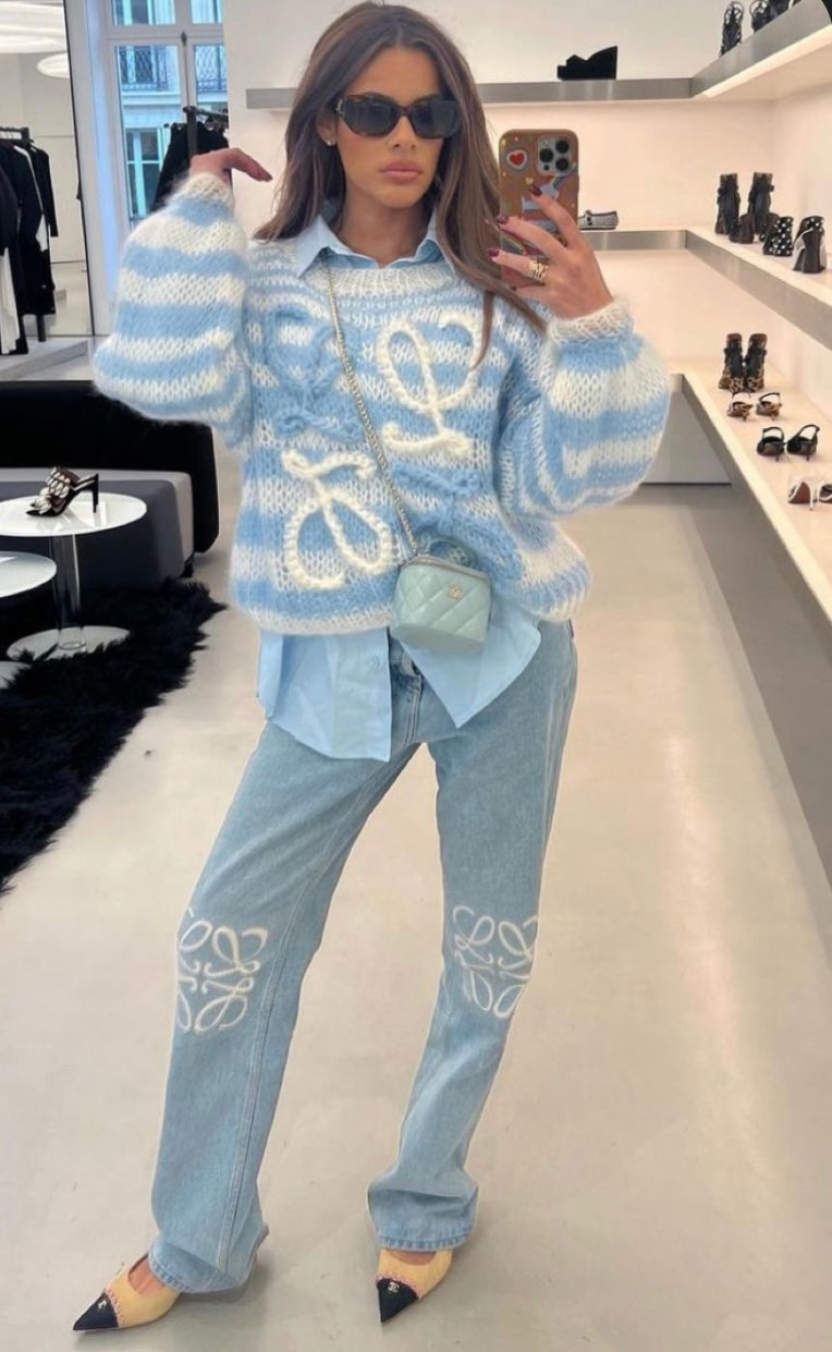 Sheer light Sweater