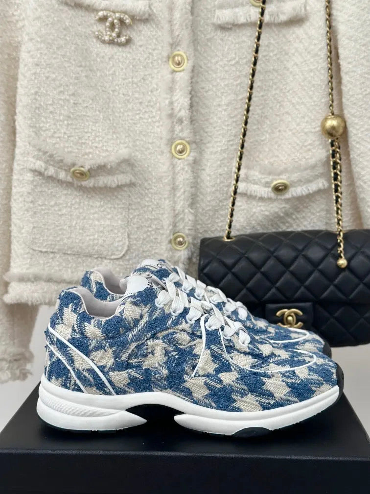 Tweed Tennis Shoe